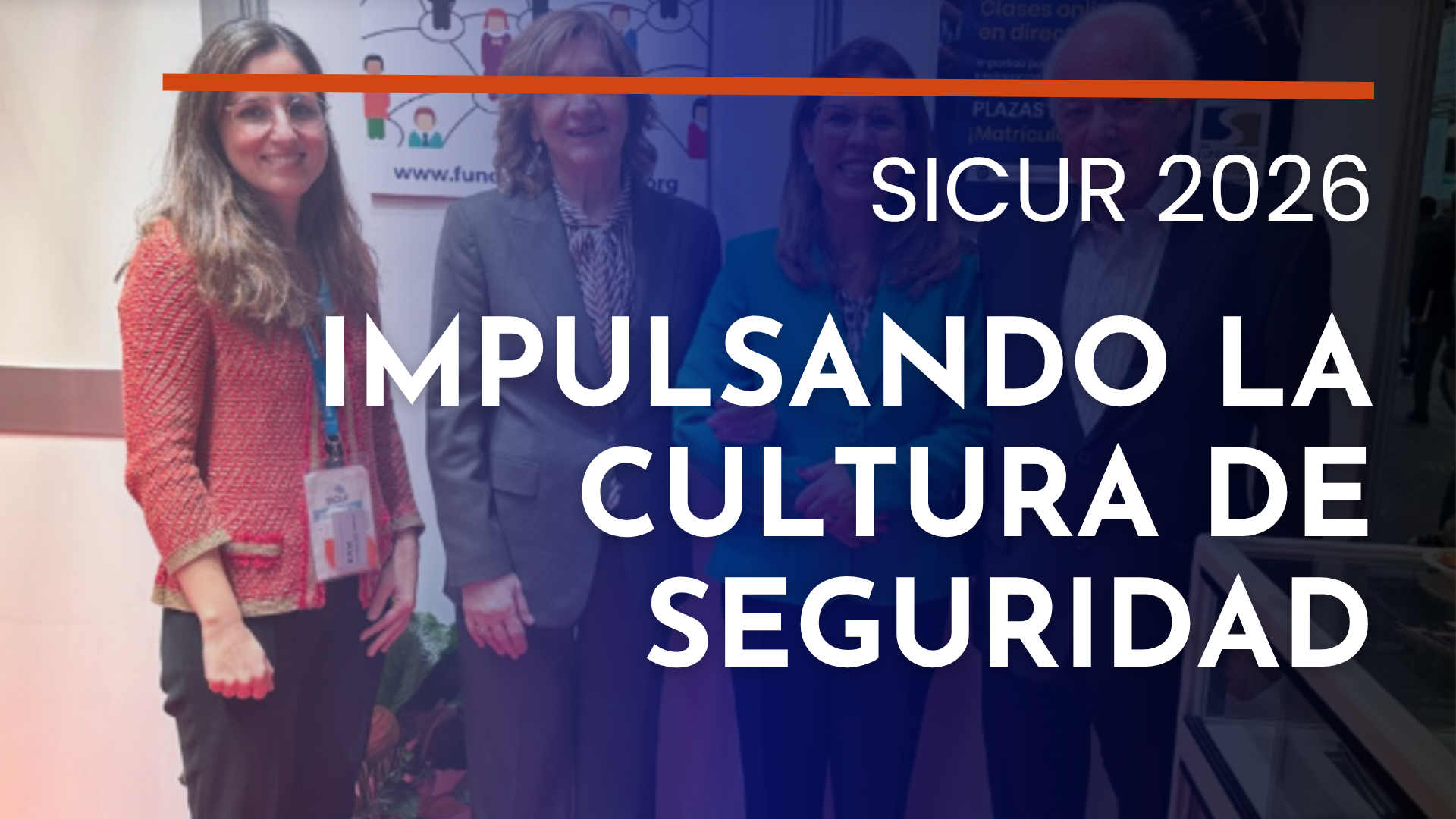 Stand de la Fundación Borredá impulsando la cultura de seguridad en SICUR 2026